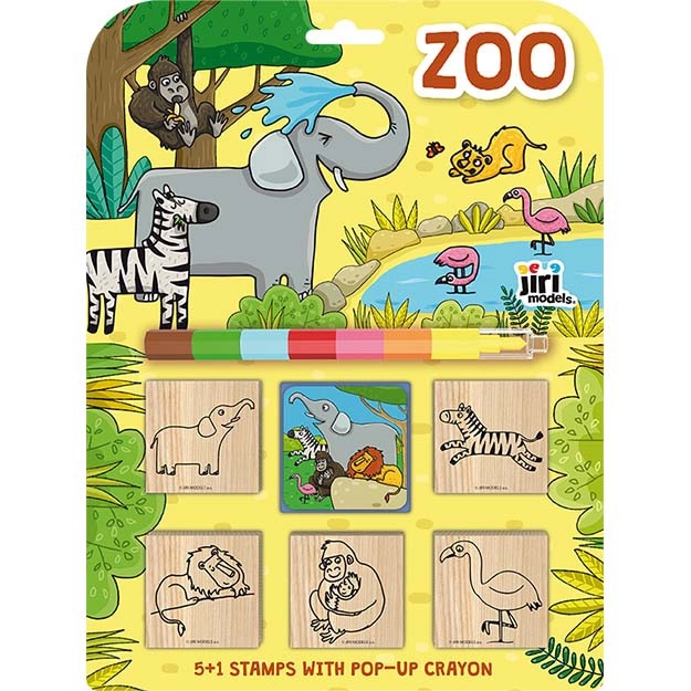 ZOO Stempels Set met Wasco