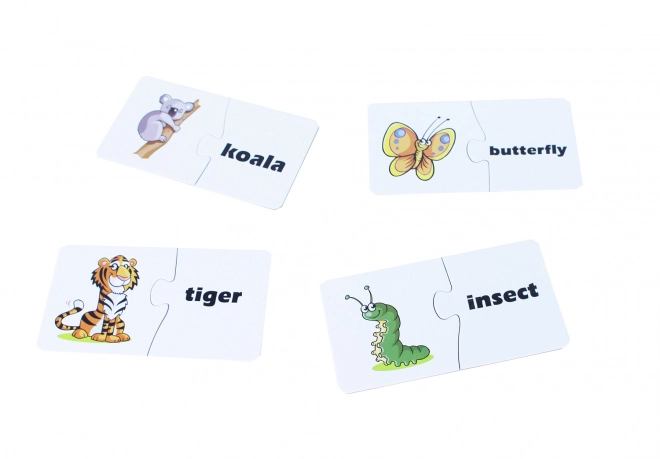 Educatieve puzzel dieren