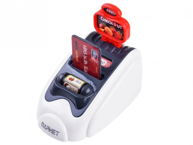 Kinderset kassa met terminal en scanner