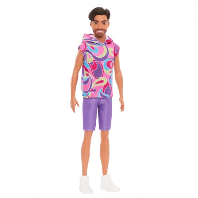 Barbie Model Ken - bontgekleurde outfit HRH26 TV