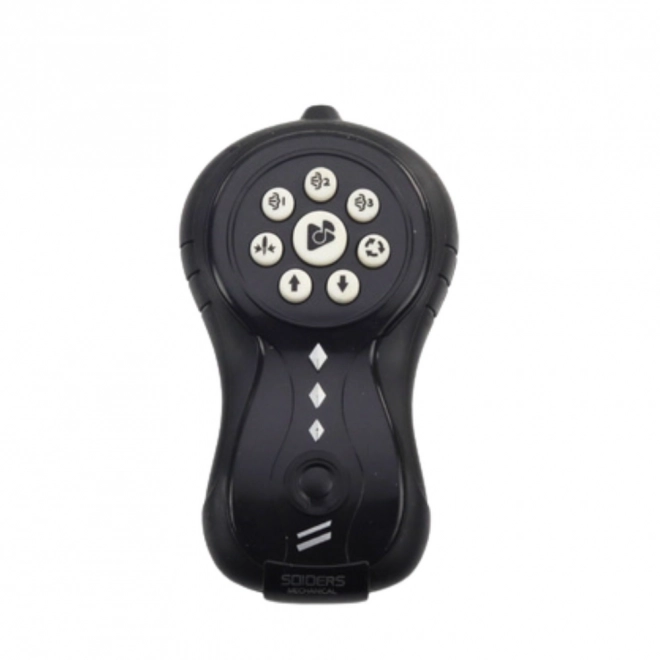 Leuke RC-spin met waterdamp en LED-lichten
