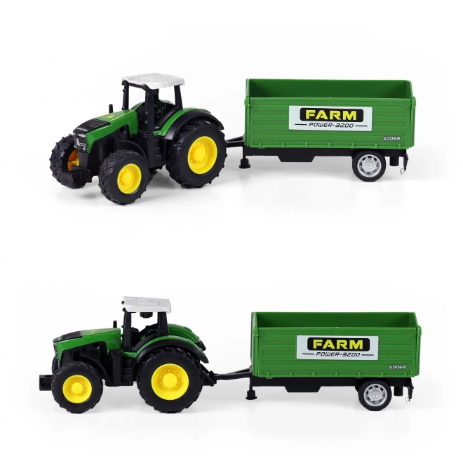 Tractor met aanhanger Mijn kleine boerderij