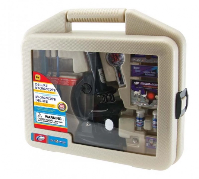 Microscoop in koffer