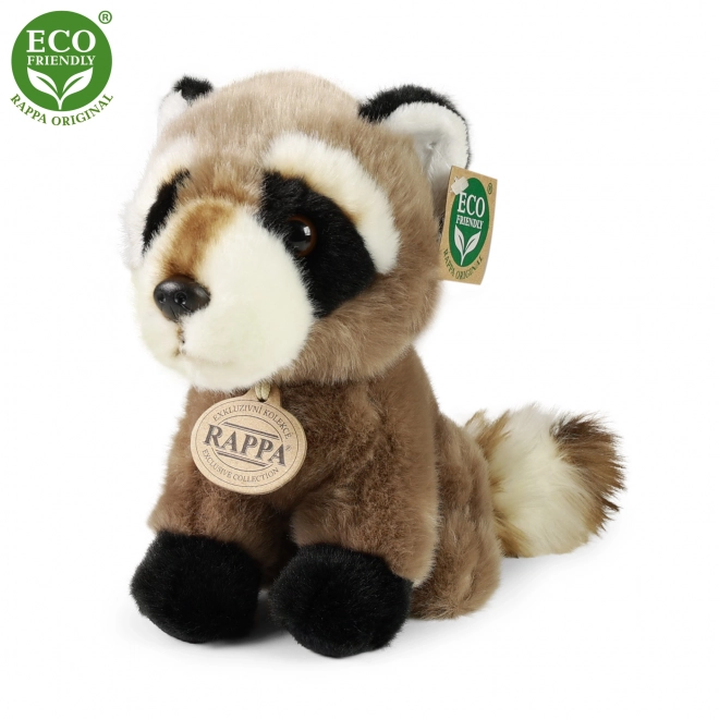 Zittende pluche wasbeer 18 cm ECO-FRIENDLY