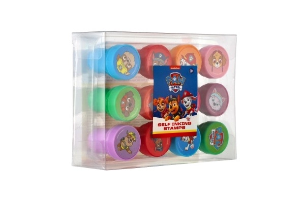 Zelfinktkussens 12 stuks plastic Paw Patrol in blister 12x9cm 10 stuks in doos
