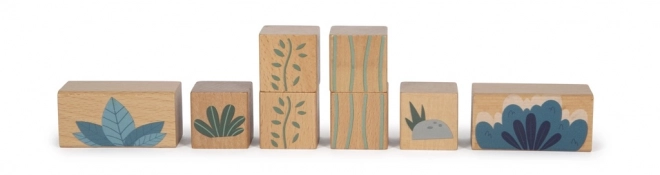 Small foot Houten Blokken Dino