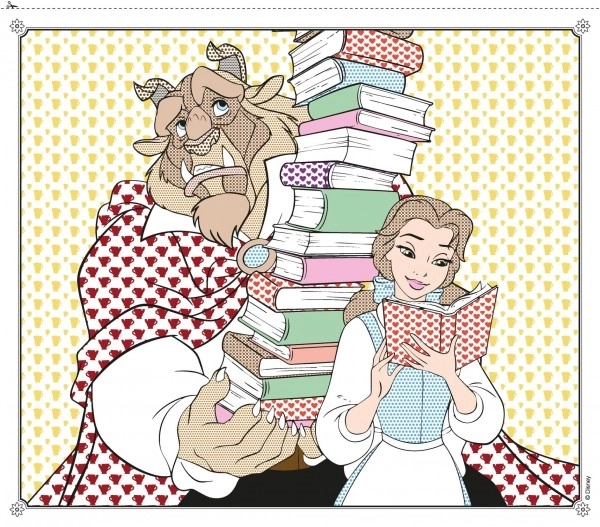 Mega waterverf kleurplaten Disney Prinsessen