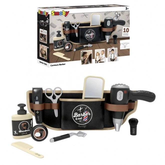 Barbier set voor scheren en knippen - riem