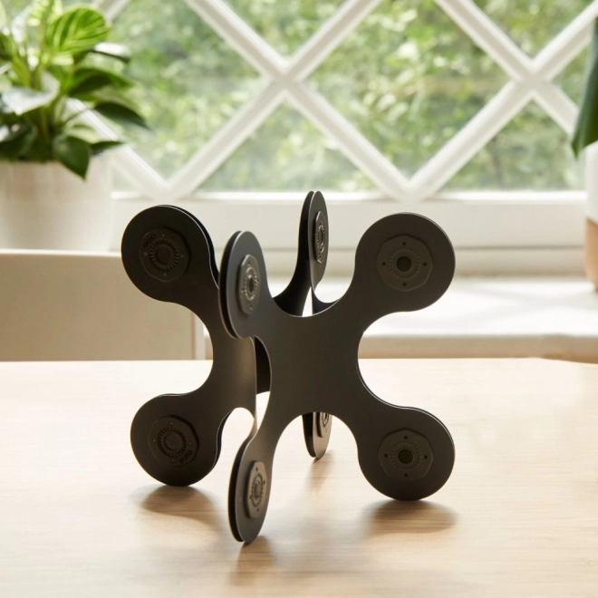 Ontwerperspakket magnetische blokken Clixo, zwart