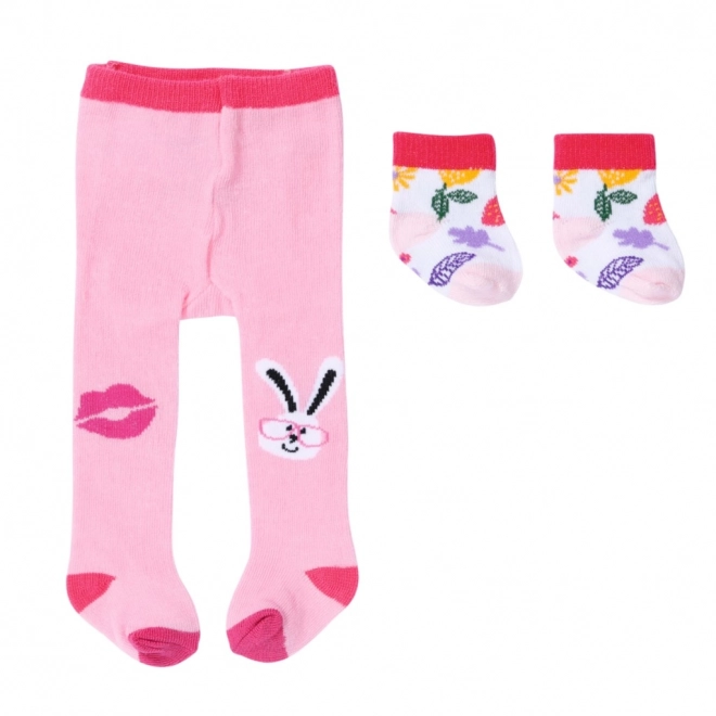 BABY born Panty's en sokken, 2 soorten, 43 cm
