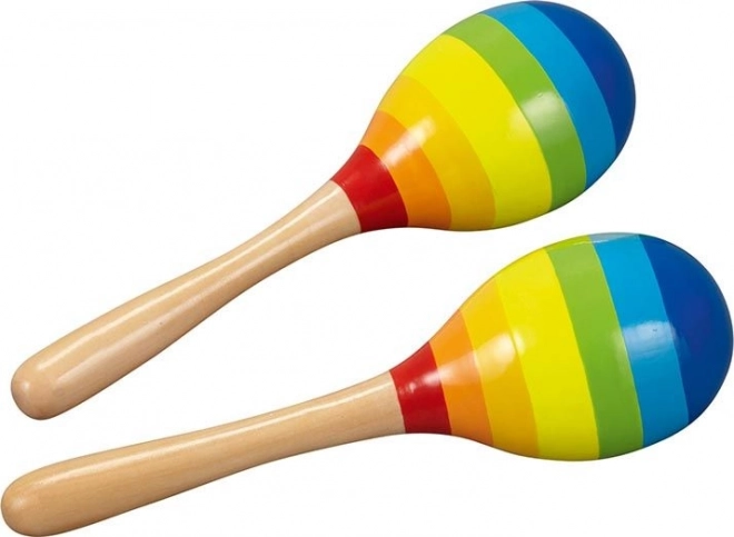 GOKI Regenboog maracas