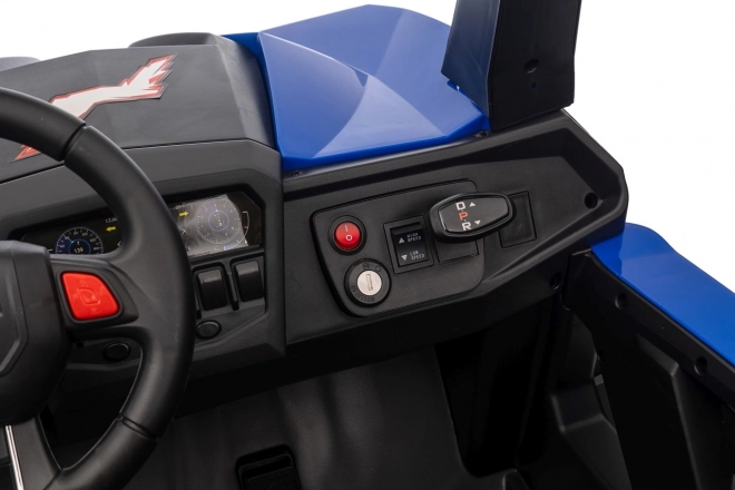 Elektrische kinderbuggy UTV-MX blauw