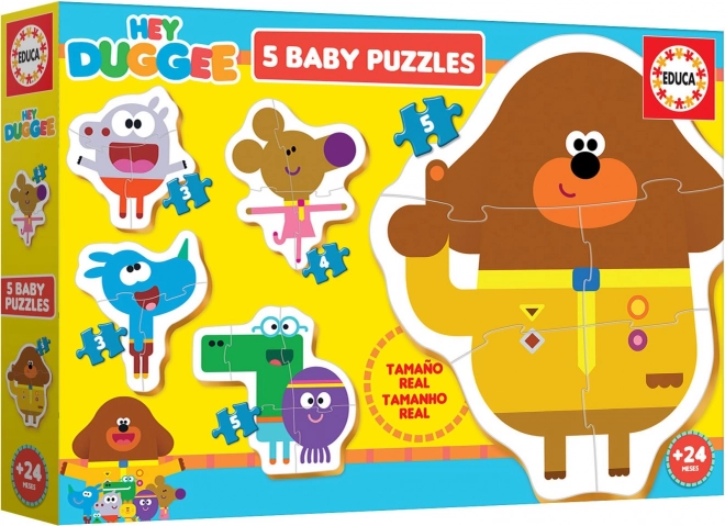 Educa Baby puzzel Hey Duggee 5v1