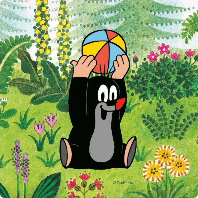 Krtek op de weide 3-5 baby puzzel