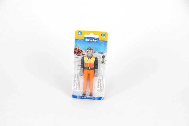 Bruder Bworld figuur sneeuwscooterbestuurder