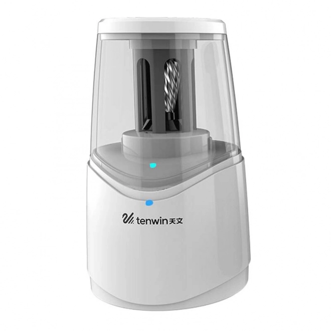 Elektrisch oplaadbaar puntenslijper Tenwin micro USB wit