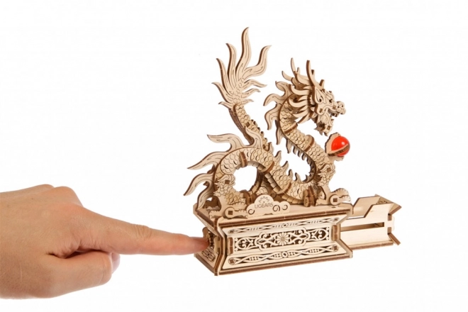 Ugears 3D houten mechanische puzzel Draak