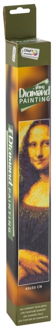 Diamantschilderij Set - Mona Lisa