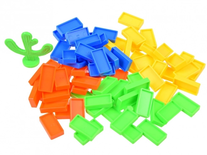 Domino locomotief bouwpakket
