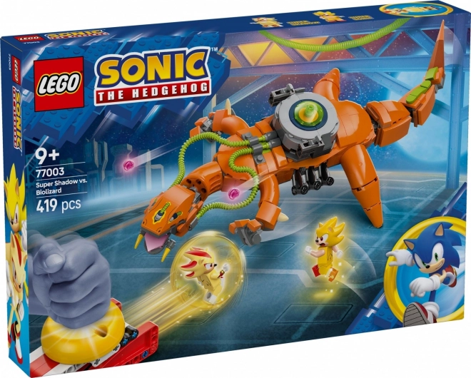 Bouwset Sonic Super Shadow en Biolizard