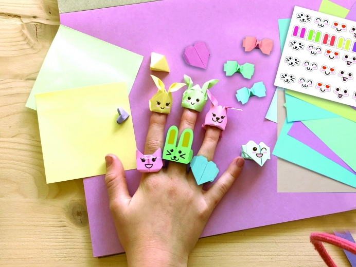 Origami creatieve set Kawaii sieraden dieren