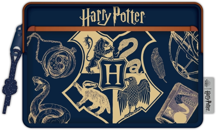 Groot etui HARRY POTTER Navy & Gold