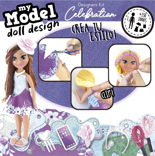 EDUCA Creatieve set Mijn Model Popontwerp: Feest