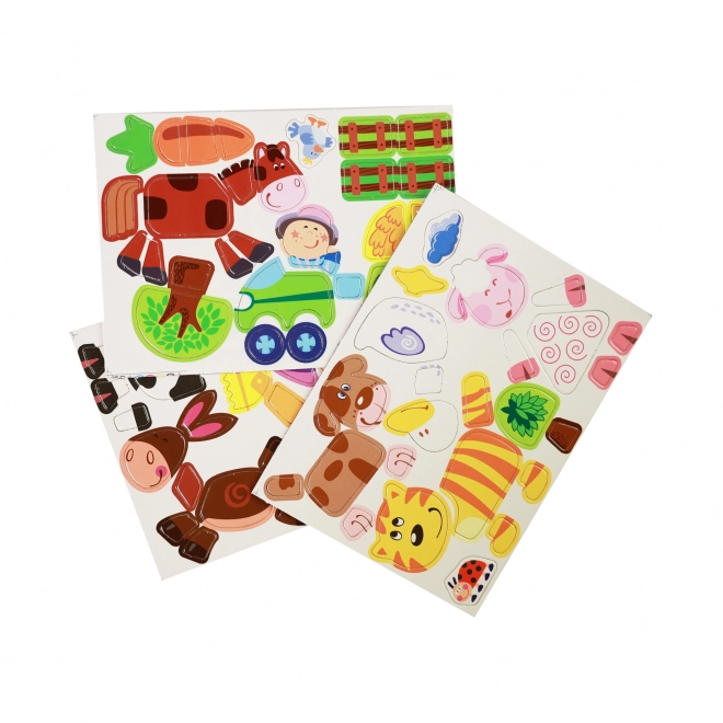 Magnetisch bord met dieren