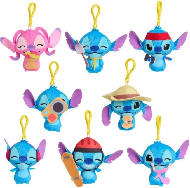 Stitch pluche met clip (willekeurige keuze)