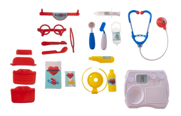 Complete uitrusting om dokter te spelen