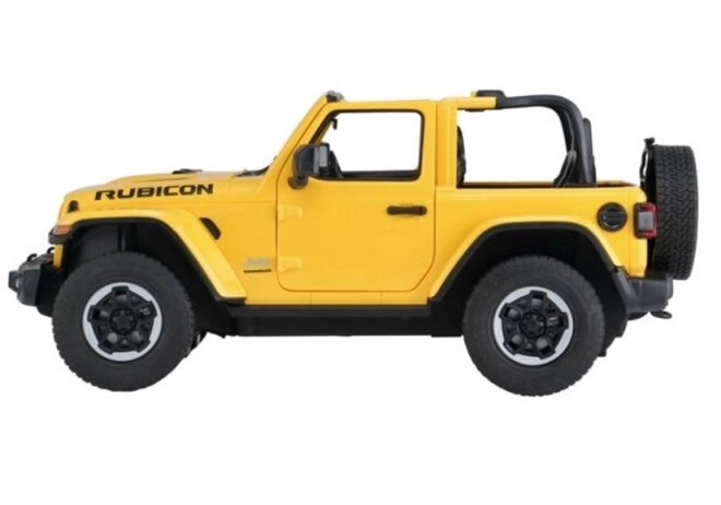 Auto R/C Jeep Wrangler Rubicon 1:14 Rastar – Geel
