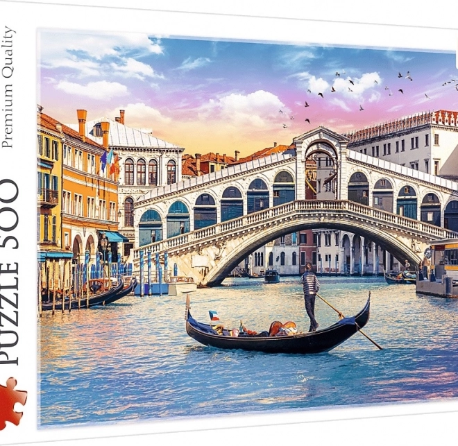 Puzzel 500 stukjes Rialtobrug Venetië