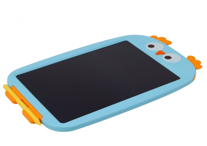 Tekentablet met vogeldesign, blauw