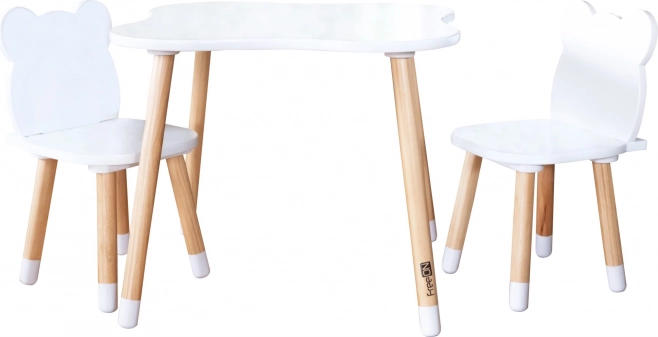 Speels design met een beer dat kinderen leuk vinden
