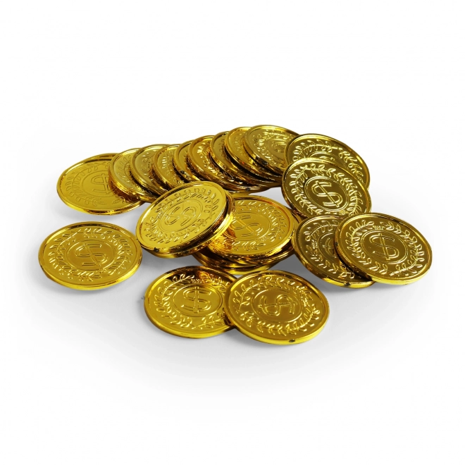 Gouden munten in zakje