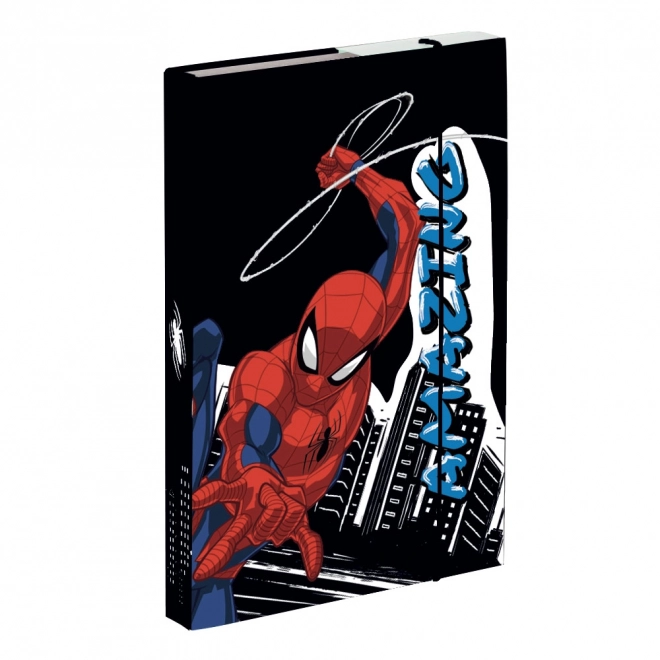 Box voor A4-schriften met Spiderman-thema