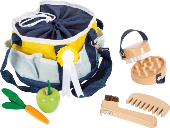 Small Foot Paardenverzorgingsset met tas