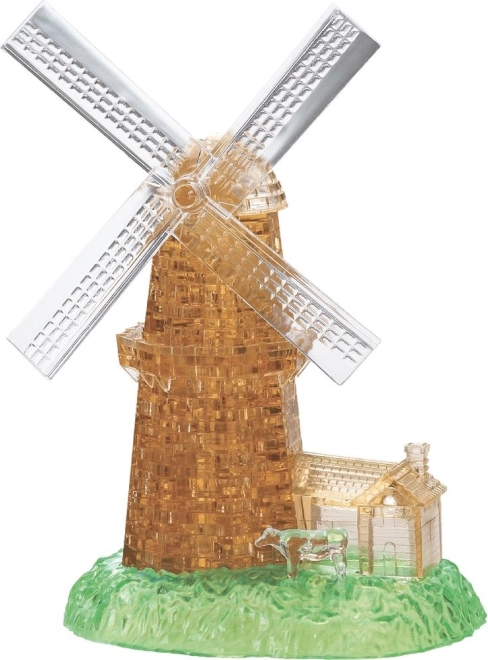 3D kristalpuzzel windmolen 64 stukjes