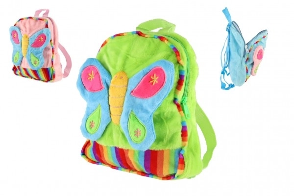 Pluche rugzak Vlinder voor meisjes