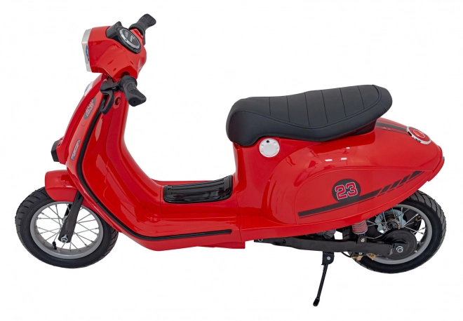 Elektrische kinderscooter Retro Rood 23