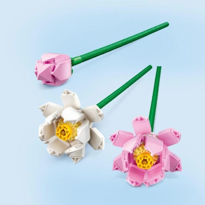 LEGO lotus bloemen decoratieve bouwset