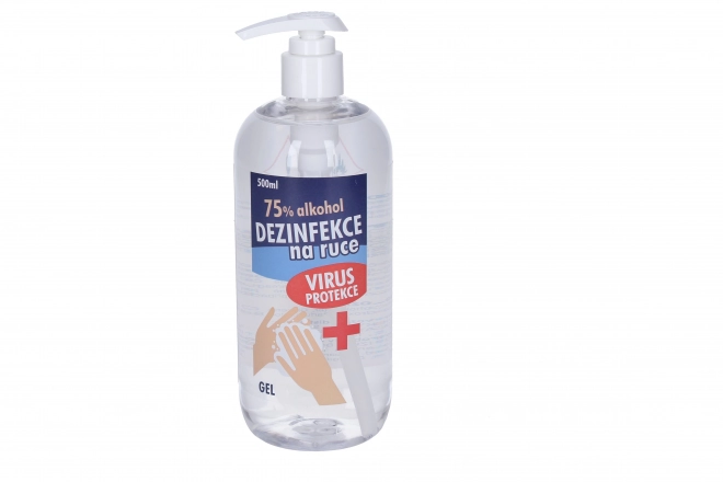 Desinfecterende gel met pompje 500 ml