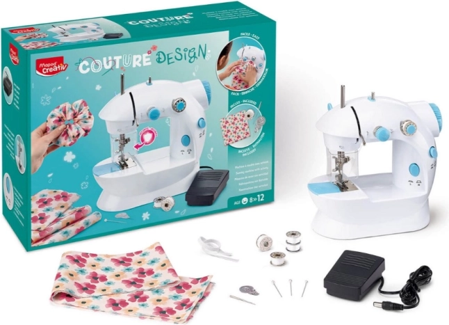 Kindernaaimachine Creative MAPED – set voor het maken van haarelastiekjes