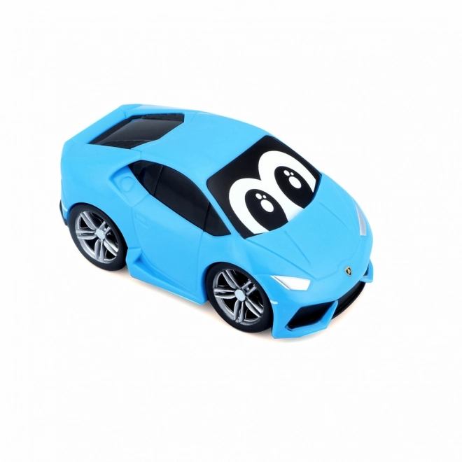 auto met grote ogen Lamborghini