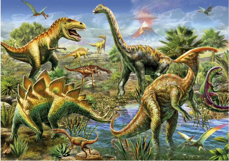 Puzzel Jurassic Speeltuin 500 stukjes EDUCA