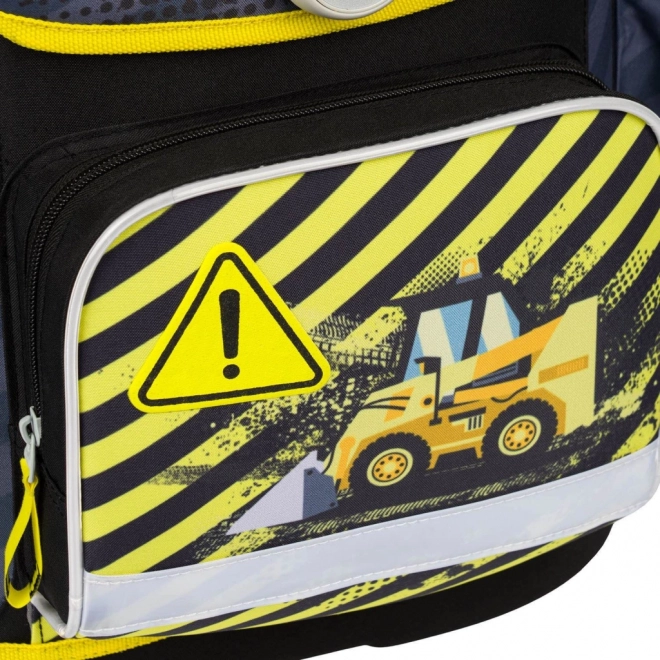 BAAGL SET 3 Ergo Bagr: boekentas, etui, zak