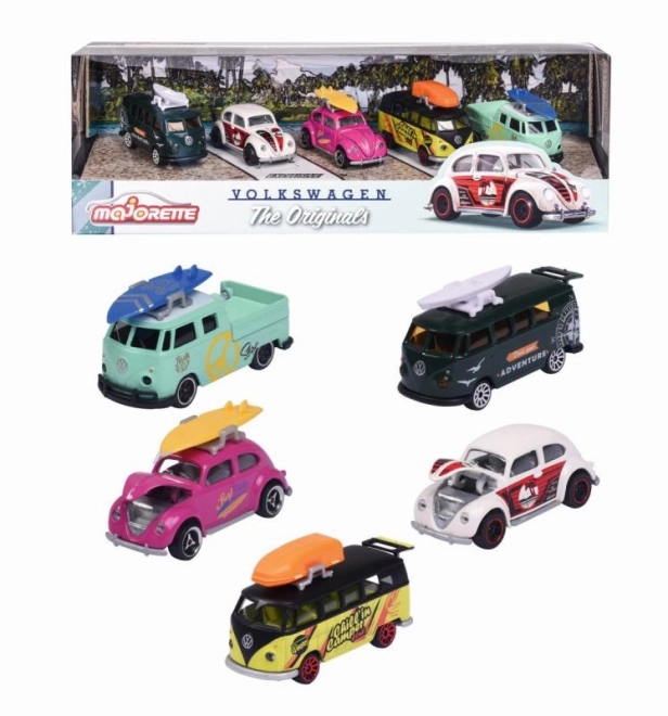 Majorette Cadeauset VW The Originals 5 stuks