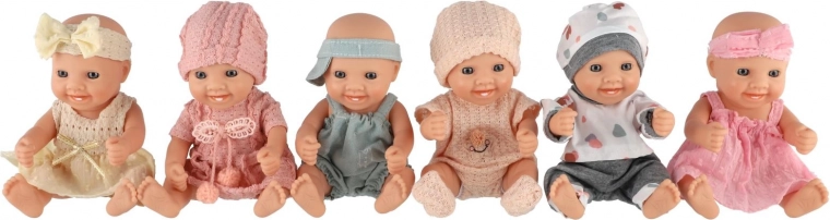 Gevarieerde pastelkleurige outfits