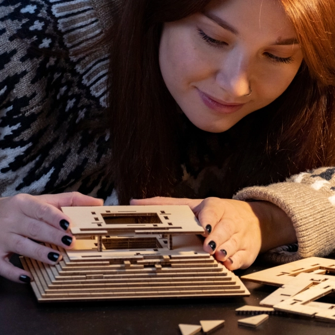 EscapeWelt 3D houten mechanische puzzel Pyramide