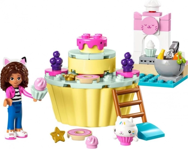 Grote cupcake-oma met draaibare top